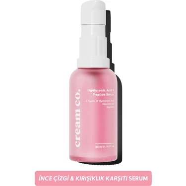 Cream Co. Peptit Serum | Niacinamide Hyaluronik Asit | Tüm Cilt