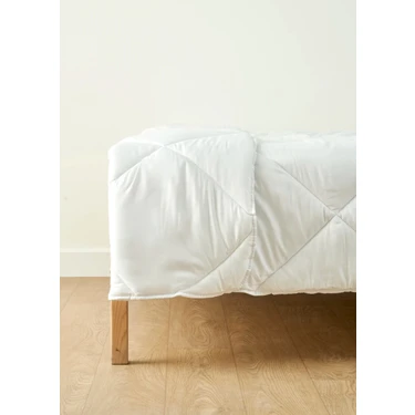 Bella Maison %100 Microfiber Bella Tek Kişilik Yorgan Beyaz (155x215