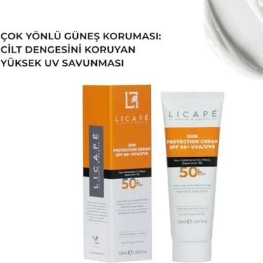TeknoKapsül Çok Yönlü Yüksek Korumalı Spf +50 Faktör Uva - Uvb Güneş