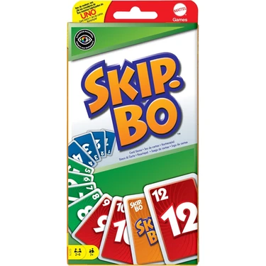 TeknoKapsül Mattel Games Skip-Bo Kartlar,