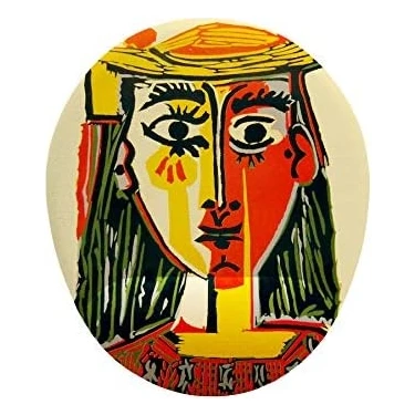 TeknoKapsül Picasso Şapkalı Kız Bilek Destekli Mouse