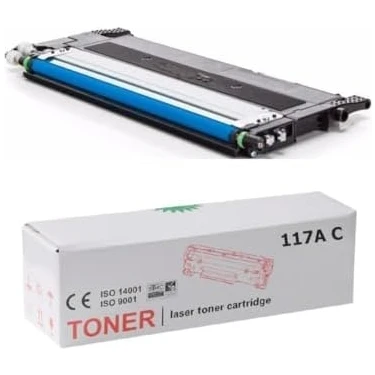 TeknoKapsül Hp Uyumlu W2071A (117A) Mavi Çipsiz Muadil