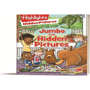 TeknoKapsül Highlights Jumbo Kitap Hidden Pictures Dikkat Geliştirme