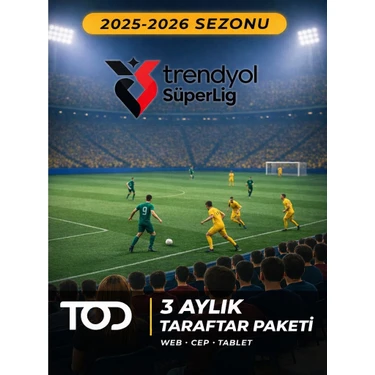 Tod Tv 3 Ay 3 Ekran Paketi(Web Ceb
