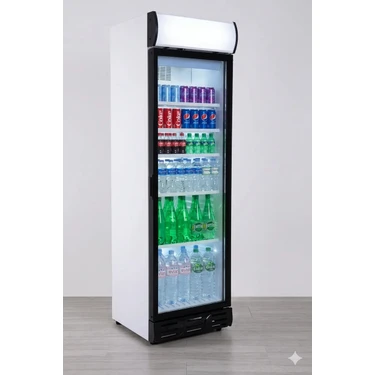Şenocak D372 Scm 4c Plus-Kanopili Dikey Meşrubat Dolabı  İçecek Şişe