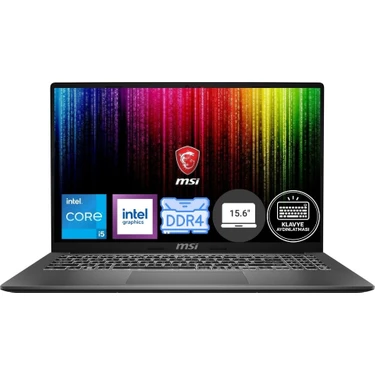 MSI Msı Modern 15 F13MG-869XTR Intel Core I5 1334U 8gb 2tb SSD Windows 11 Pro 15.6" Fhd Taşınabilir