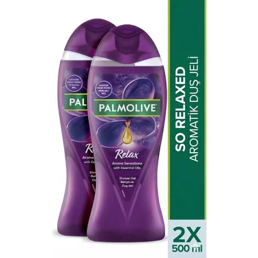 Palmolive Aroma Sensations So Relaxed Aromatik Banyo ve Duş Jeli 500 ml x 2