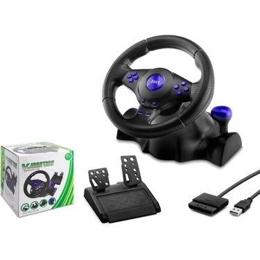 Hadron Vw9803 Oyun Direksiyon Seti 3İn1 Ps3- Ps2 -