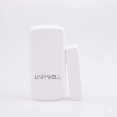 Uniywell LB-08WF Dış Ortam Siren Set Uyumlu  Kablosuz Akıllı Kapı ve Pencere Sensörü Manyetik