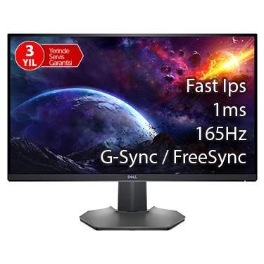 Dell S2721DGFA 27 inç 2560 x 1440 QHD IPS Monitör 165 Hz Fiyatı