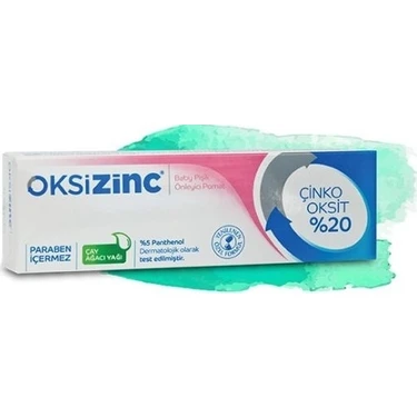 Oksinizc Oksizinc %20 Baby Pişik Önleyici Krem 40 gr Çinko Oksit İçeren Hassas Ciltler İçin
