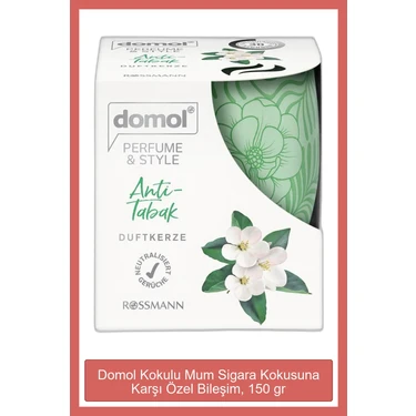 Domol Kokulu Mum Sigara Kokusuna Karşı Özel Bileşim 150