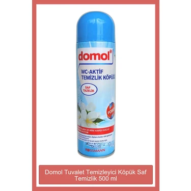 Domol Tuvalet Temizleyici Köpük Saf Temizlik 500
