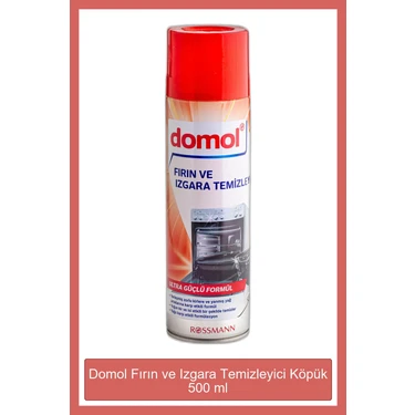 Domol 500 ml Fırın & Izgara Temizleyici Zorlu Kirler ve Yanmış Yağlar için Etkili