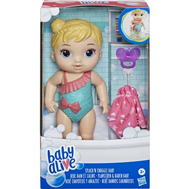 Baby Alive Hasbro Bebeğimle Banyo Zamanı Su Eğlencesi İçin Şirin Bebek Mayosu