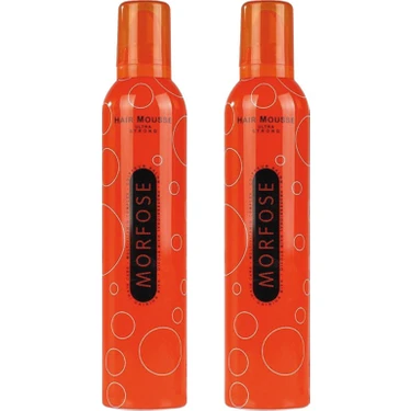 Morfose Ultra Strong Saç Bakımı Köpüğü 350 ml x 2 Ultra Güçlü Hacim ve Güç