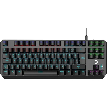 Gamepower Overlord 88 Tuşlu Kablolu Mekanik Klavye Siyah Tuş Formu Oyun Amacıyla