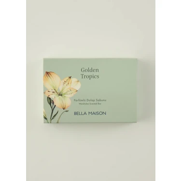 Bella Maison Golden Tropics Yeşil Dolap Sabunu 120 Gr Asma Koku Özelliği ile
