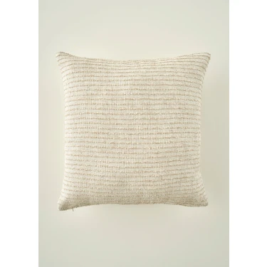 Bella Maison Bianca Dolgulu Dekoratif Yastık Krem (43X43