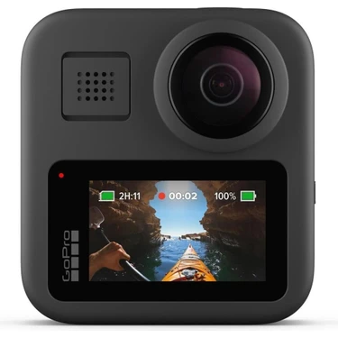 GoPro MAX 360 Aksiyon Kamerası Siyah 4K Çözünürlük ve Su Geçirmezlik