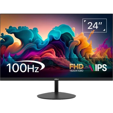 Dahua 24" LM24-A201Y 5ms 100Hz IPS Hdmı/vga Siyah