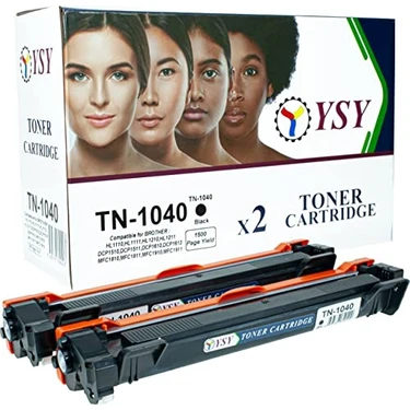 Ysy TN-1040 HL1110 HL1210 1.5K(1500) Sayfa Verimli Muadil Toner (1 Kutuda 2