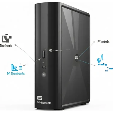 WD 6TB Elements 3.5'' Usb3 Siyah WDBWLG0060HBK-EESN Fiyatı