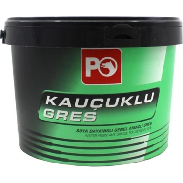 Petrol Ofisi Kauçuklu Gres 0,9 Lt Suya Dayanıklı Gres Yağı ile Ekonomik Koruma