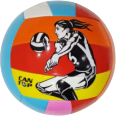 Can Top Dikişli Voleybol Topu No 5 (260-280 g) Dayanıklı Tasarım ile Yüksek