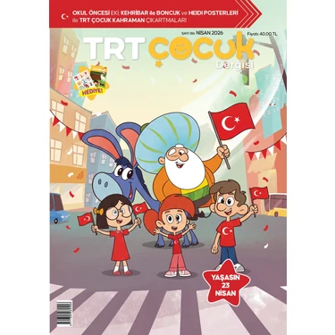 TRT Çocuk Dergisi Trt Çocuk Dergi Nisan