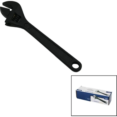 Krm 6 Adet Siyah Çelik 12 Inç 300MM Kurbağacık Anahtar Chrome Vanadium (5047)