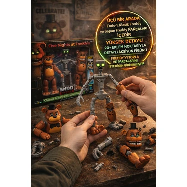Toyfest Five Nights At Freddy's Endo-1 Classic Freddy Fiyatı