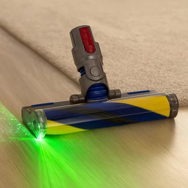 Populer Dyson V12 Slim Uyumlu Lazer Işıklı Fluffy Süpürge Fiyatı