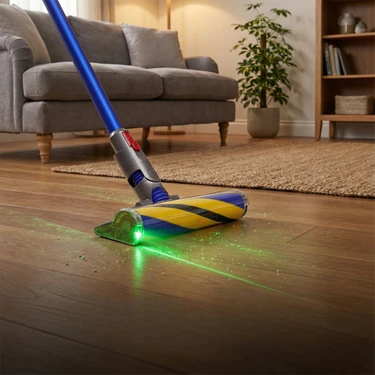 Populer Dyson V12 Slim Uyumlu Lazer Işıklı Fluffy Süpürge Fiyatı
