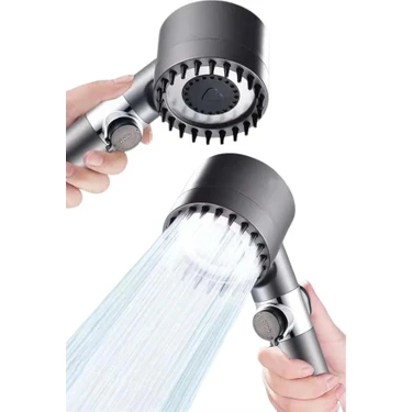 Hayat Store Yeni Nesil Duş Başlığı Paslanmaz Çelik Masaj Etkili Ergonomik Tasarım Su Basınçlı -