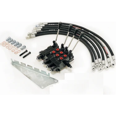 Tekyedek Massey Ferguson Üç Kollu Altı Çıkışlı Damper Valfi