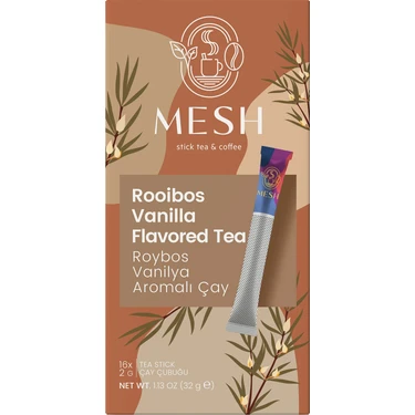 Mesh Stick Rooibos Çayı Roybos Vanilya Bitki Çayı