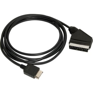 Alfais 4833 Ps2 Dönüştürücü Adaptör Bağlantı Kablosu TV AV SCART
