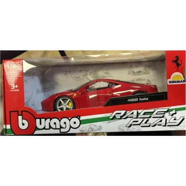 Bburago Ferrari 1:24 Ölçekli 458 Italia Kırmızı Diecast Fiyatı