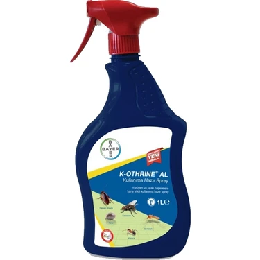 Bayer K-Othrine Al 1 Litre Kullanıma Hazır Kokusu Olmayan Haşere Mücadele