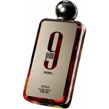 香水(男性用) afnan 9pm rebel 100ml Afnan 9pm Rebel EDP 100 ml Baharatlı Koku ile Enerjik ve Fiyatı