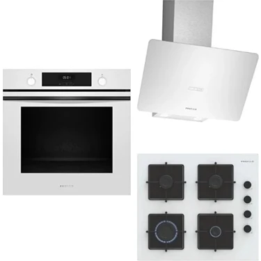 Profilo Beyaz Xxl Fırınlı Buharlı Ankastre Set (FXSA243B - OE36P2P11D -
