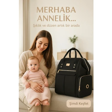 Sevil Çanta Sevil Collection Elite  Anne Bebek Bakım Sırt