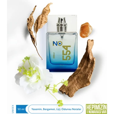 Bargello No.554 Unisex Parfüm Edp 50 ml Fresh Koku ile Ferahlatıcı Etki