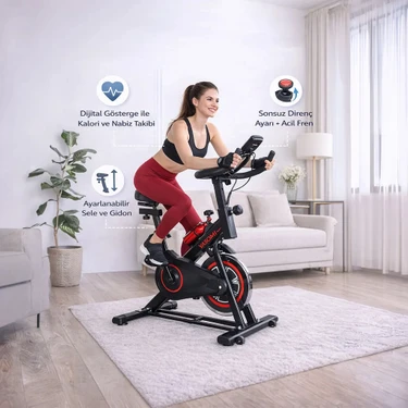 Yasomi K719 Spining Bike Fitness ve Kondisyon Bisikleti