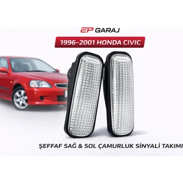 EP Garaj Honda Ies Civic 1996-2001 Model Beyaz Şeffaf Fiyatı