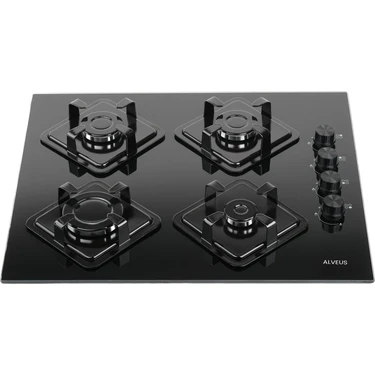 Alveus Gls 640 Siyah Ankastre Cam