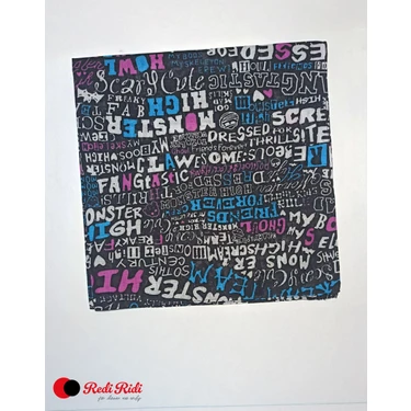 Redi Ridi Kare Bandana Monster