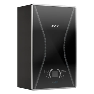 E.C.A Confeo Premix 24/24 Kw (20.000 Kcal) Tam Yoğuşmalı Siyah Kombi Hermetik Baca ile Yüksek