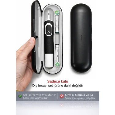 Wober Oral-b Şarjlı Diş Fırçası Saklama Kabı /kutusu, Sadece Pro 1, Vitality Ve Starter Serisine
